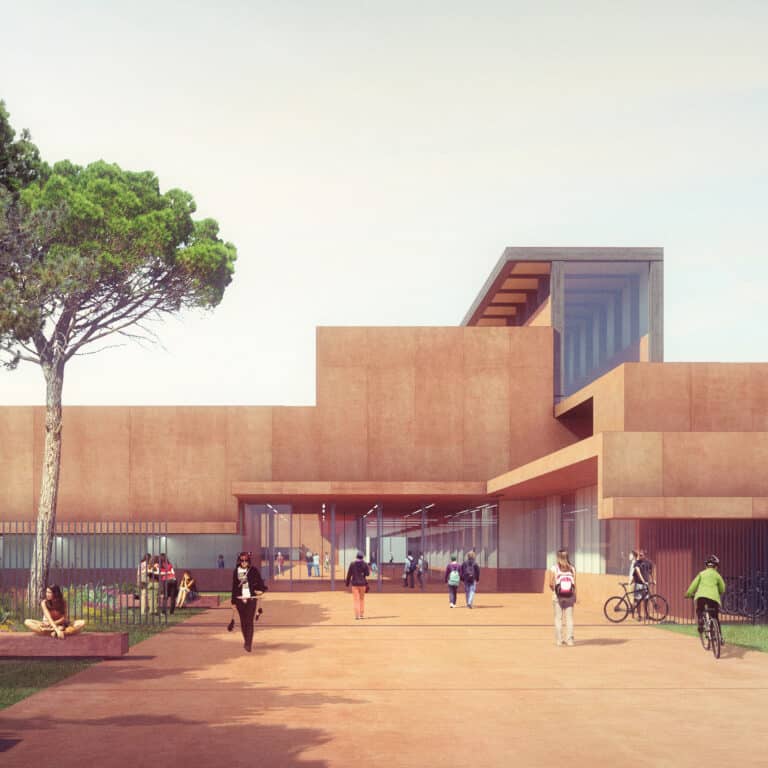 Concours Collège Honoré Daumier, Martigues - Patrick Arotcharen, agence d'architecture