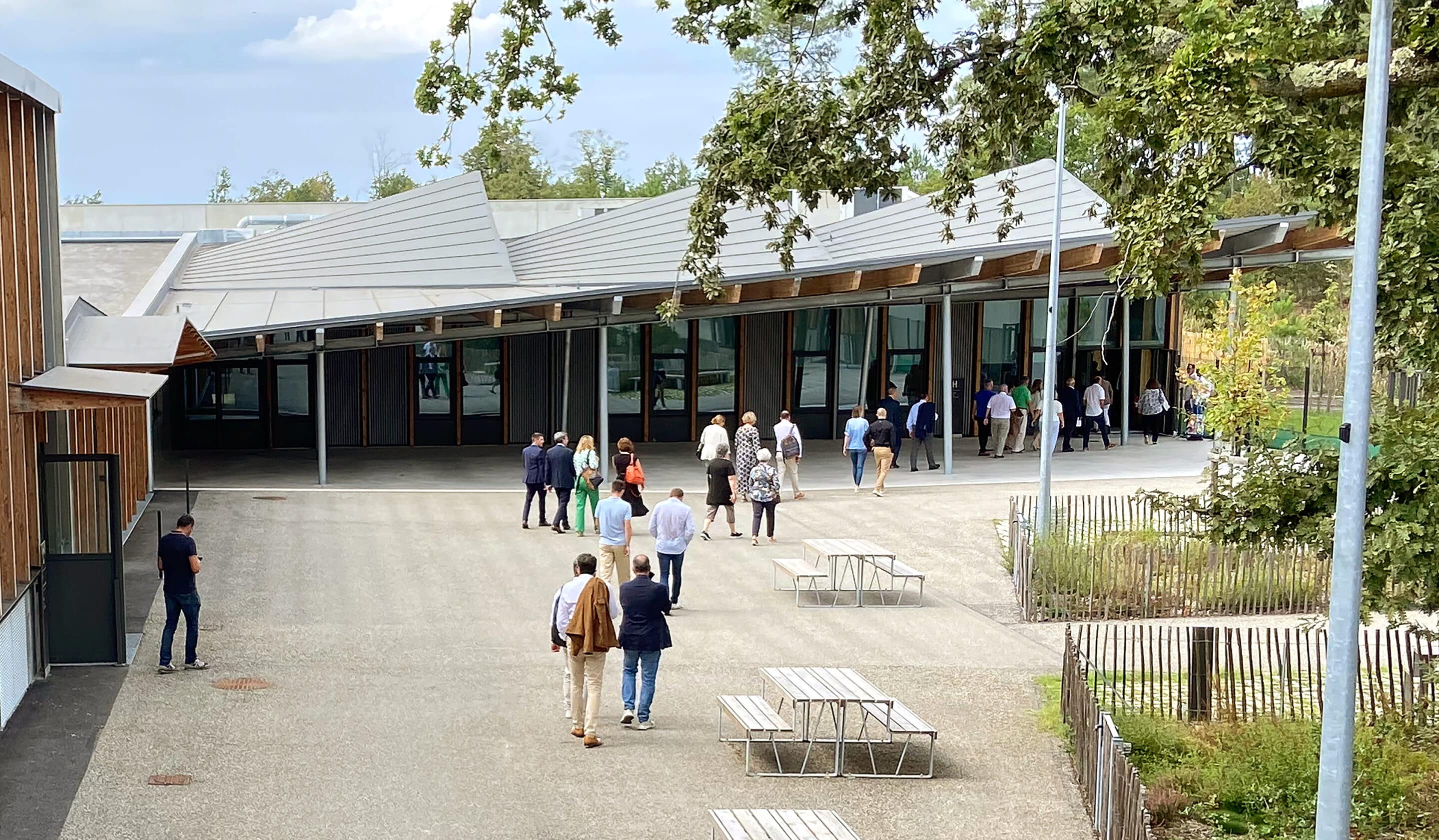 Collège Lyée du BARP, Bordeaux - Patrick Arotcharen, agence d'architecture